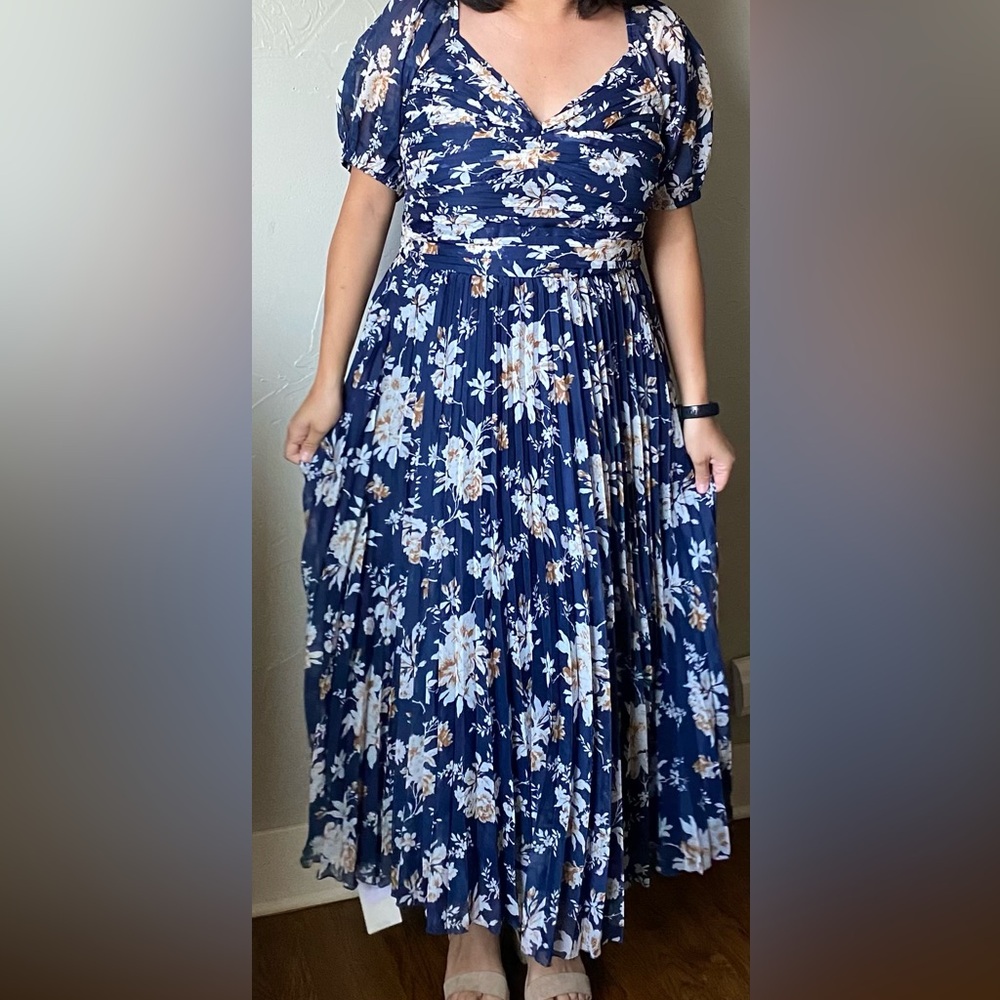 Abercrombie Floral Midi Dress